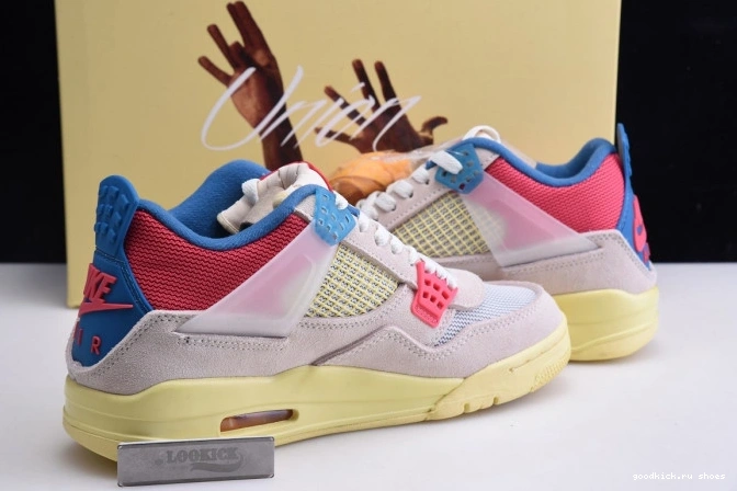 Cheap DC9533-800 Jordan 4 Union Ice Retro Guava Air 0813